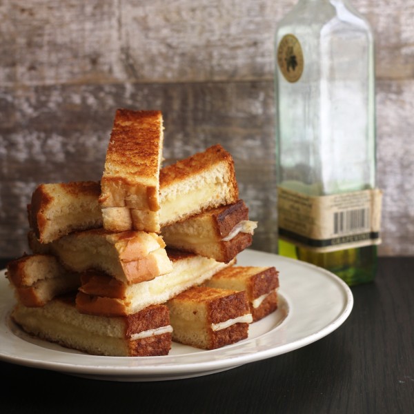 Mini Grilled Truffle Cheese Sandwiches